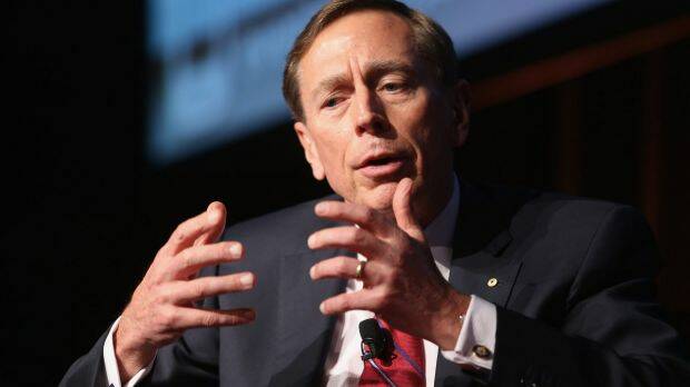 General David Petraeus has moved to reassure Australia and other allies about Donald Trump. Photo: Wayne Taylor
