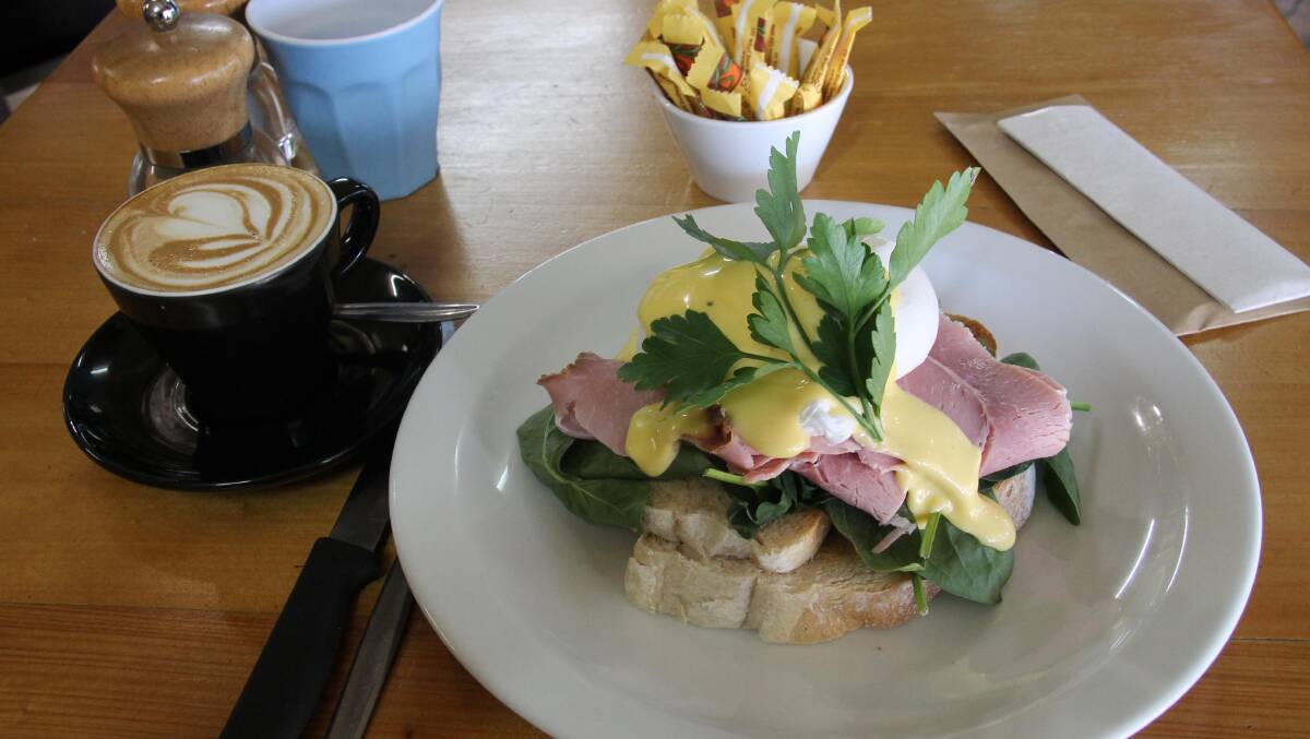 A great start to the day … breakfast at the Maleny Food Co.