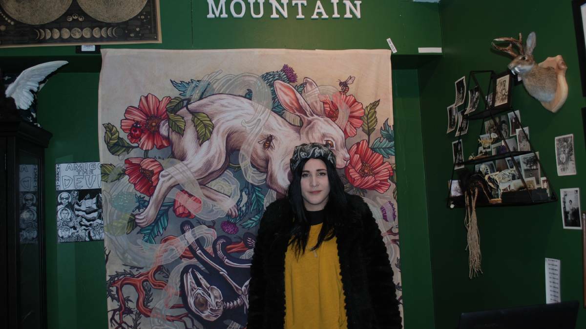 Manager Meredith Rowe in Odd Mountain.