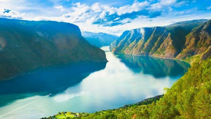 Norway's magnificent   Sognefjord. Photo: bruev