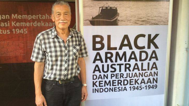 Anthony Liem, who lobbied for the Black Armada exhibition  after learning of his father-in-law's involvement. Photo: Supplied