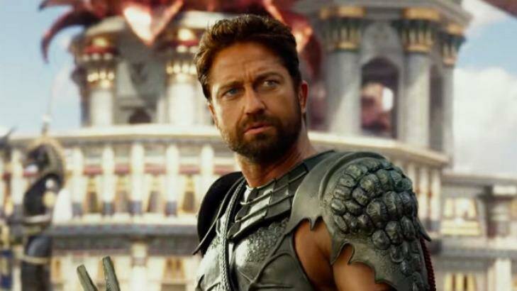 Gerard Butler in the big-budget flop Gods of Egypt. Photo: Supplied