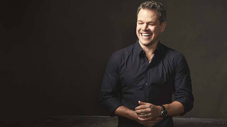 Big star, bigger heart: Matt Damon credits his friends and family with keeping him grounded. Photo: John Russo