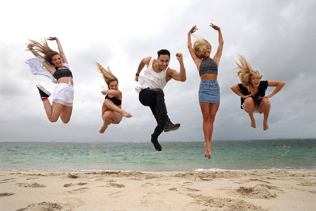 Five local contestants in Channel 10 show So You Think You Can Dance. Photo: Jane Dyson