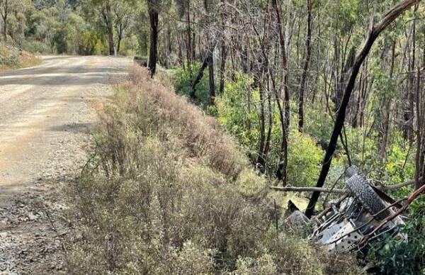 Long-time user of Brindabella Road Wayne West says ACT Transport Minister Chris Steel had ignored calls for maintenance and safety works. Picture: Supplied