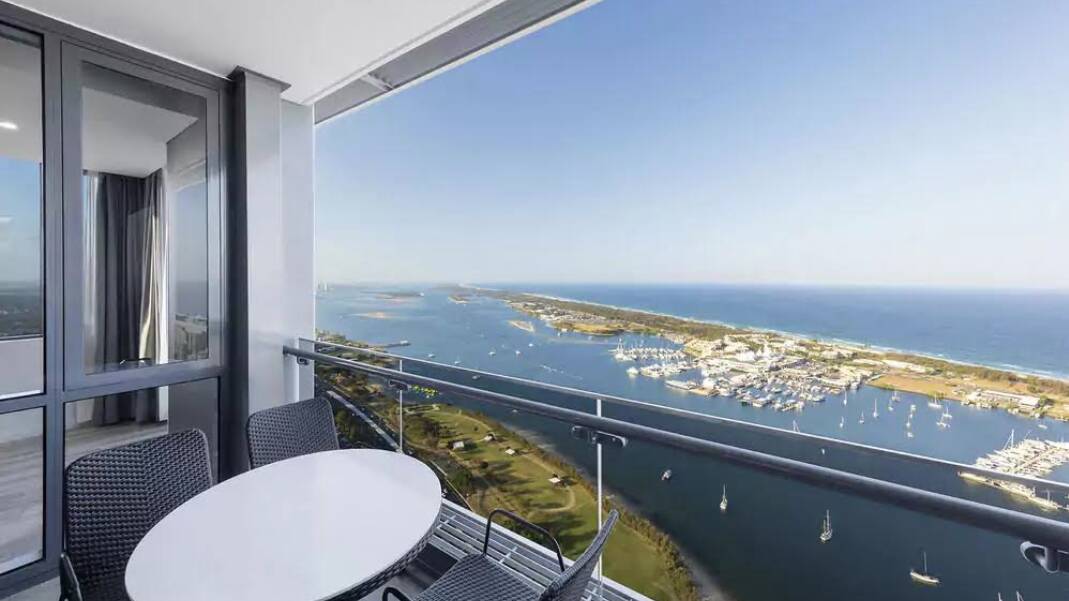 All the way up and offering views that the Gold Coast is world-renown for at Meriton. 