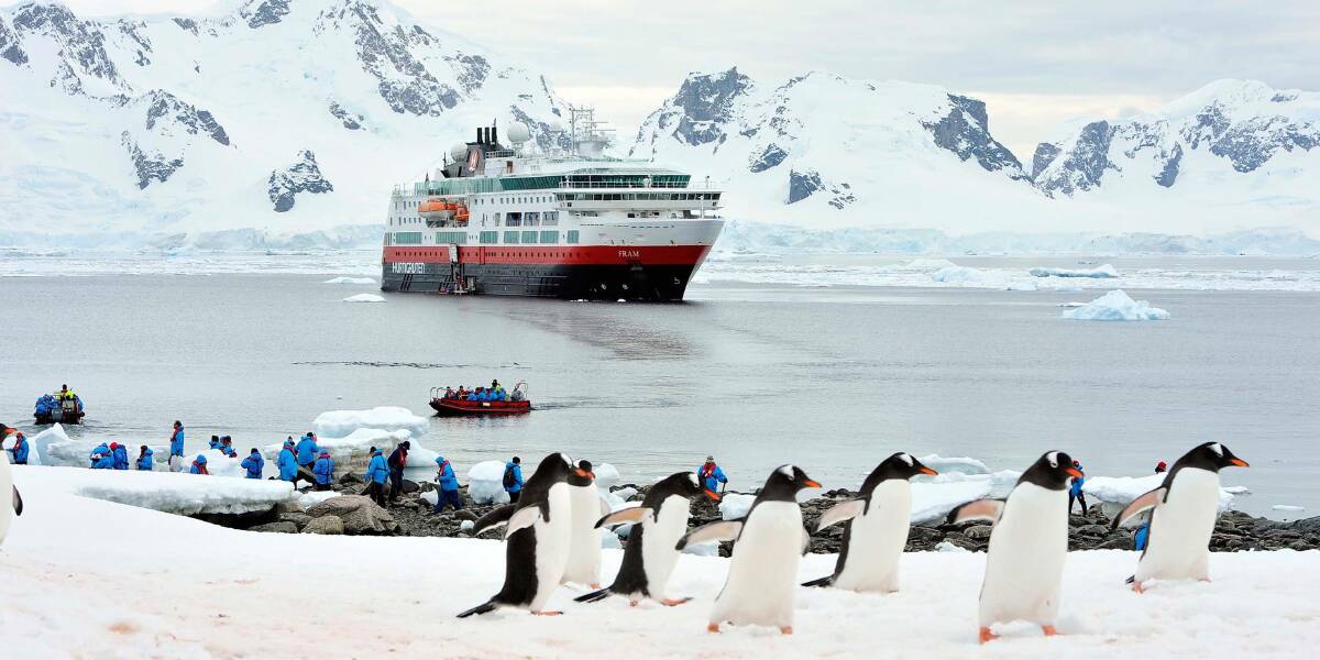 Ice and penguins aplenty: Visiting Antarctica with Hurtigruten.