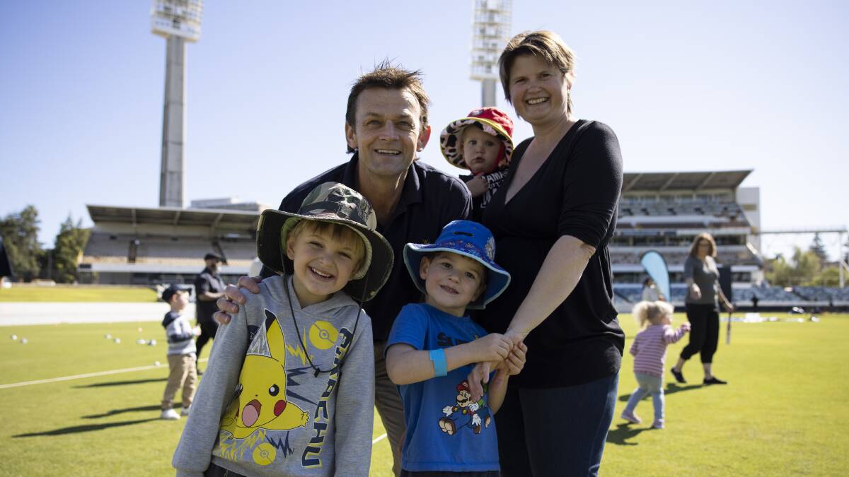 Adam Gilchrist at an Autism in Cricket event in WA. Picture: Supplied