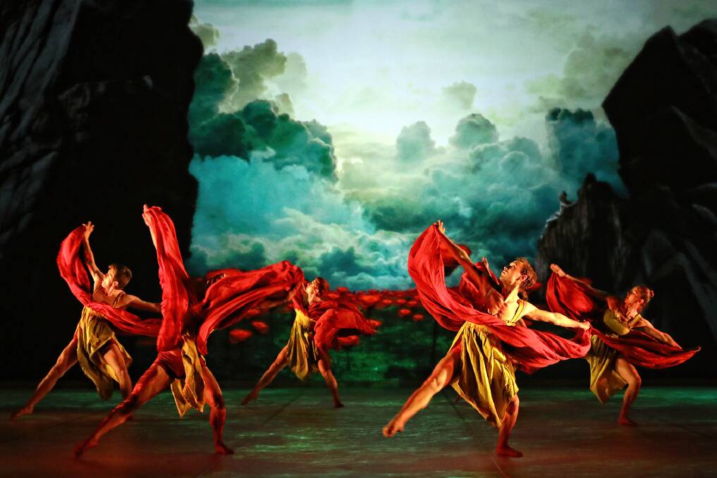 Ballet of the Roses in The Little Prince. Pictures: Prudence Upton