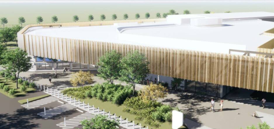 Concept designs for the centre of excellence. Picture: Campbelltown Council
