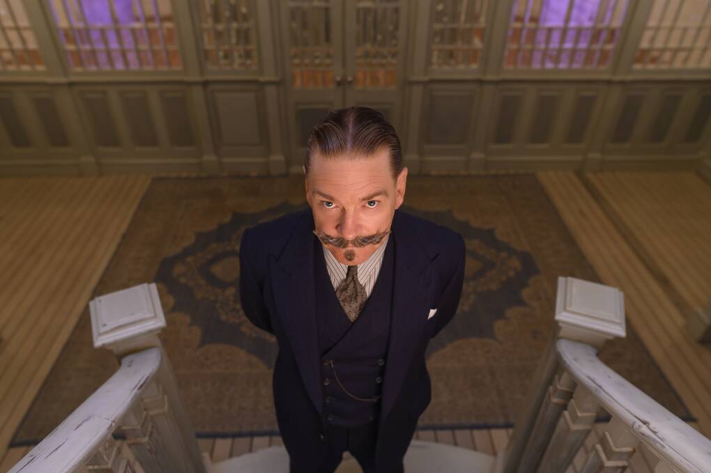 He's back: Kenneth Branagh returns to direct and star as legendary detective Hercule Poirot in Death on the Nile. Pictures: 20th Century Pictures