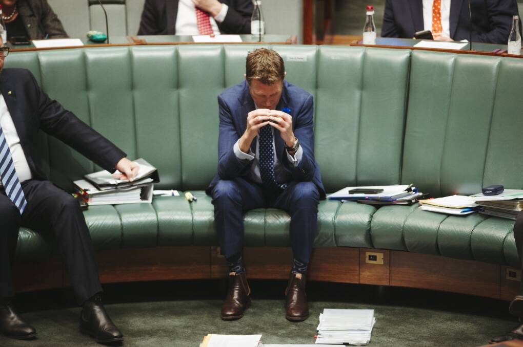 Christian Porter. Photo: Dion Georgopoulos, The Canberra Times
