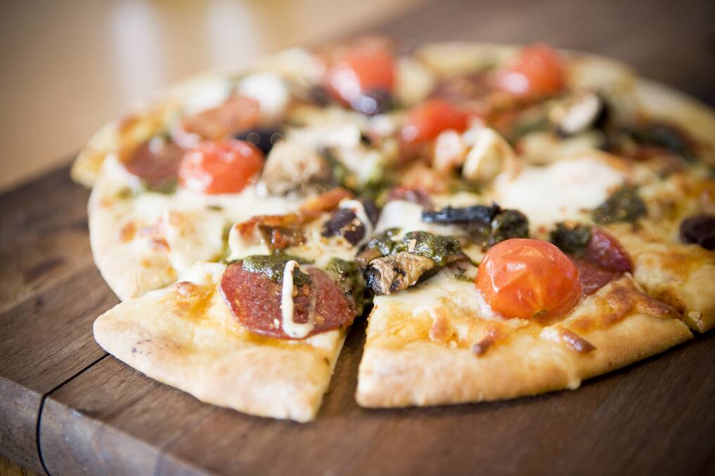 The Lovedale bar makes arguably the best pizza in the Hunter Valley.