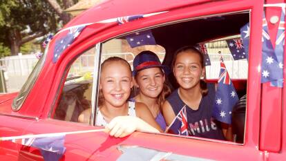 Australian pride: Hundreds of locals headed to Camden last year to celebrate Australia Day at the annual parade and family fun event. Pictures: Chris Lane