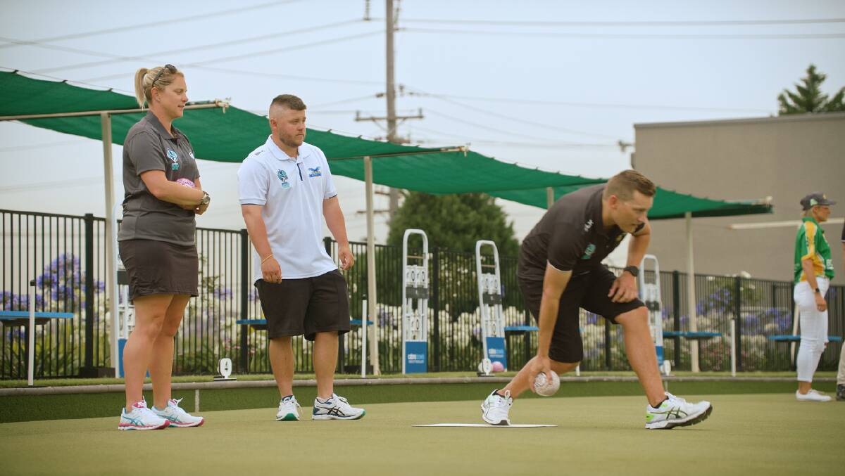 Bowlers showed off their skill in the new film. Picture: Supplied.