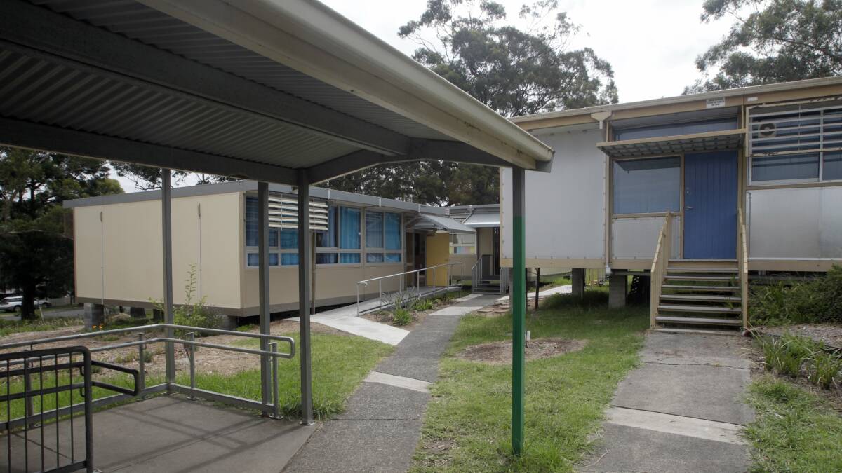 Demountables have become a common sight in NSW schools, including Macarthur. Picture: File Image