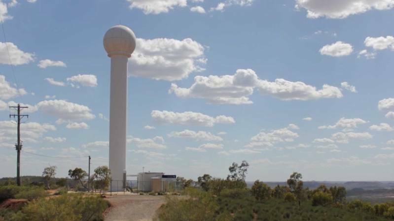 The Mount Isa weather radar is down for "scheduled maintenance".
