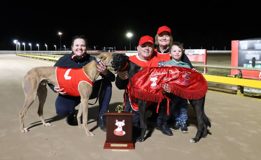 Last years Brother Fox winner Jungle Deuce and runner-up Irinka Riley, both trained by Jack Smith. Photo: Supplied