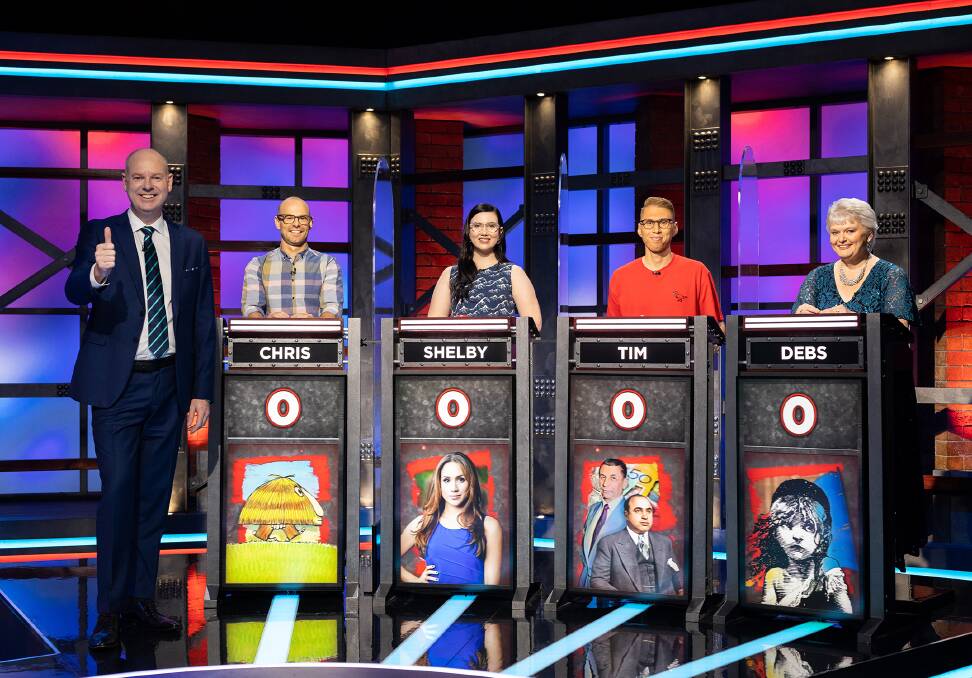 Let's play Hard!: Host Tom Gleeson get enormous pleasure out of making fun of his quiz show contestants. Photo: supplied by ABC TV.
