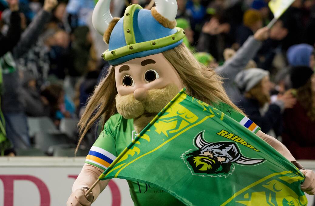 Victor the Viking, still slightly crazy after all these years. Picture: Elesa Kurtz