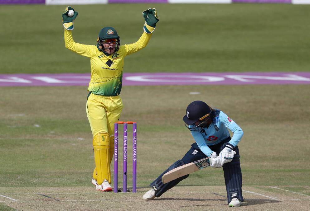 Alyssa Healy elevation to the top of the list worked a treat. Picture: PA