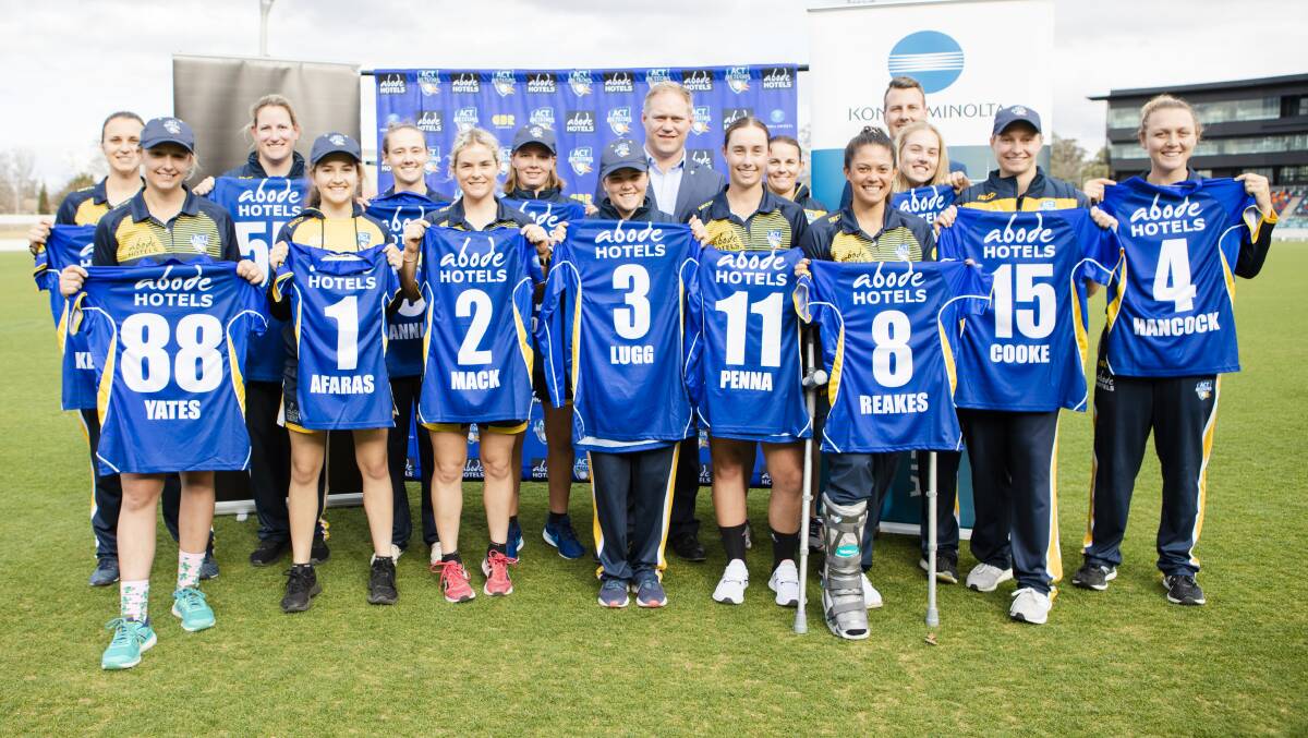 The ACT Meteors have launched their WNCL campaign but will be without two key stars in the opening round. Picture: Jamila Toderas