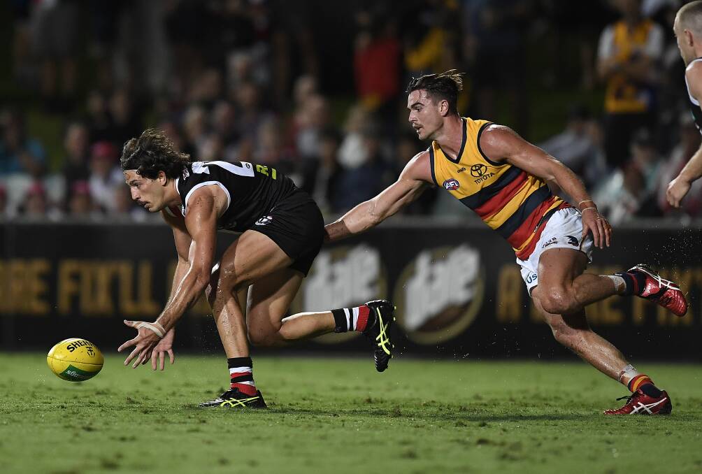 Even sides outside the eight like St Kilda and Adelaide have some reason to be positive. Photo: Ian Hitchcock/Getty Images