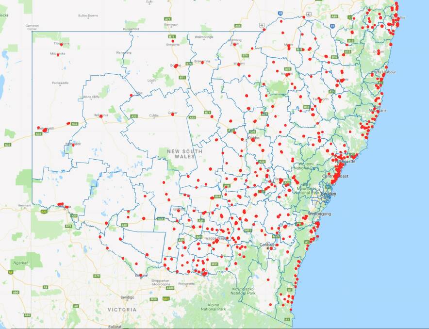 1000 projects across NSW.