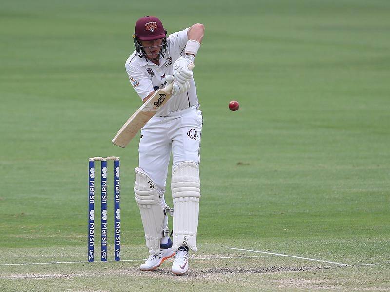 Queensland's Test batter Marnus Labuschagne posted a century against South Australia.