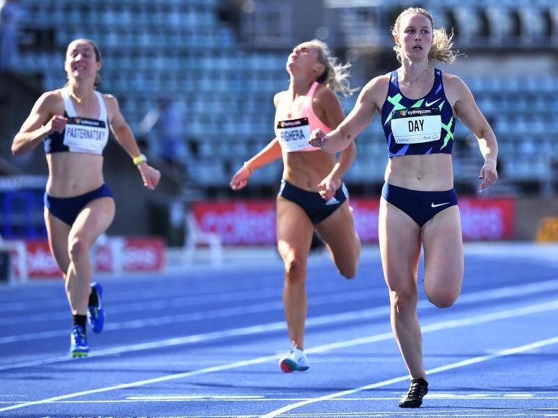 Riley Day says she's never run faster before a crucial pre-Olympics hitout on the Gold Coast.