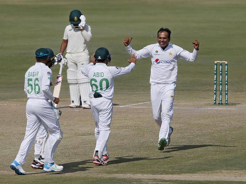 Pakistan have wrapped up the second Test against Zimbabwe, winning by an innings and 147 runs.