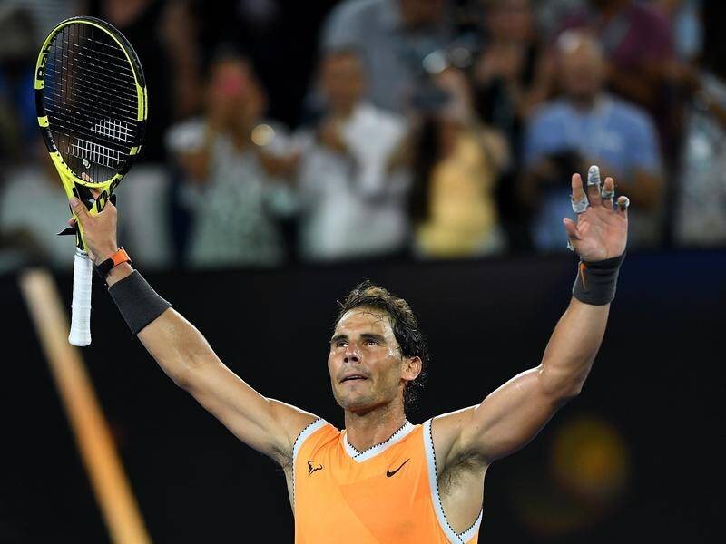 Rafael Nadal stands between Alex de Minaur and a spot in the Australian Open fourth round.