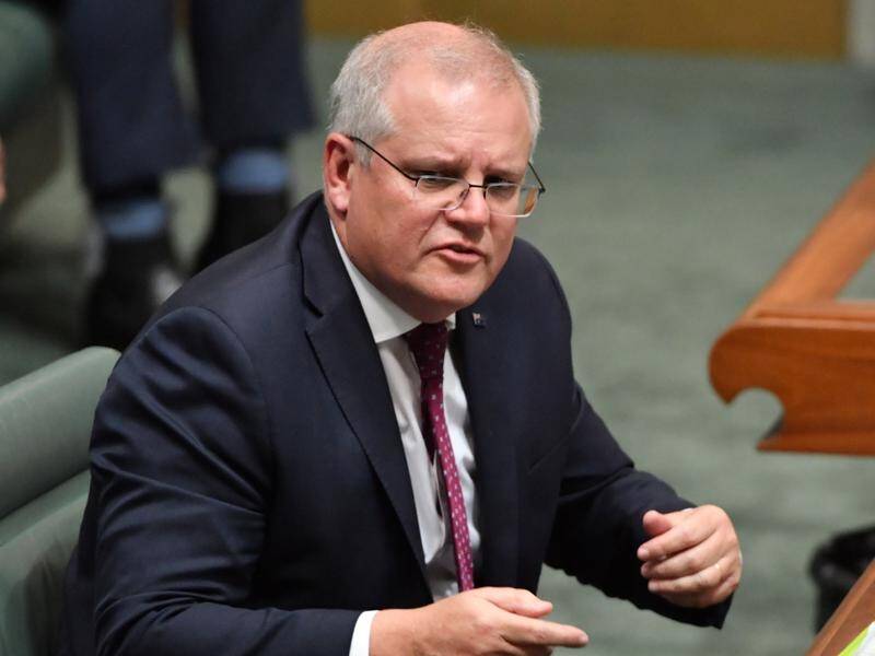 Prime Minister Scott Morrison says the Australia Post chief's position is not up to him.
