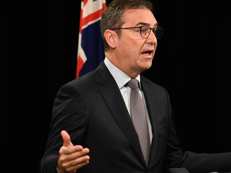 Premier Steven Marshall welcomed SA's falling cases, but said the state couldn't be complacent.
