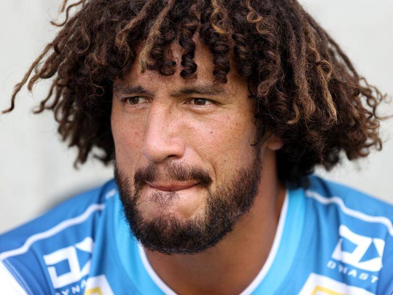Kevin Proctor is in hot water after posting himself vaping during the Titans' loss to Canterbury. (Brendon Thorne/AAP PHOTOS)