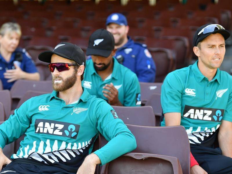 Kane Williamson (front) has been rested from New Zealand's Twenty20 series against the West Indies.