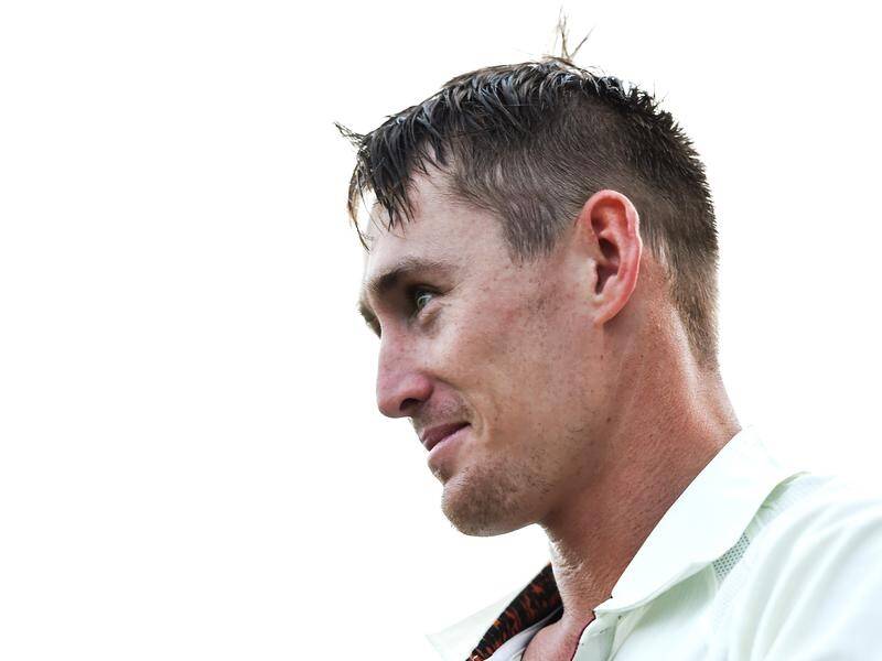 Marnus Labuschagne endured a tough return to county cricket with an injury - and a quick dismissal.