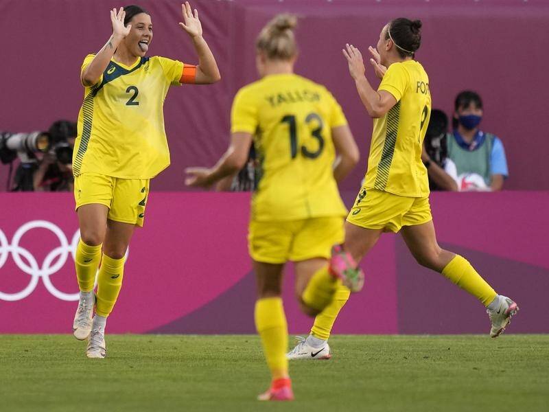 Fans will be able to watch Sam Kerr and the Matildas live against Brazil in Sydney on October 23.