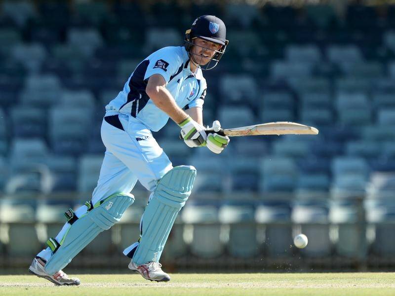 Opener Daniel Hughes salvaged NSW with a dogged knock of 79 in their one-day cup clash with SA.