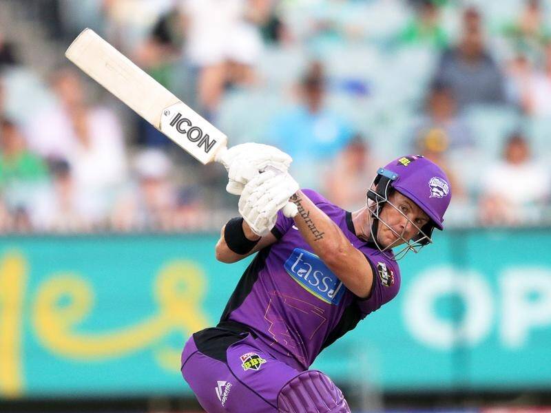 D'Arcy Short hit a blistering 96 for the Hobart Hurricanes against the Melbourne Stars in the BBL.