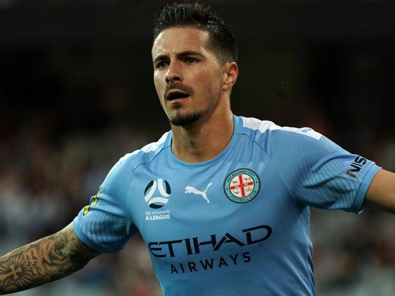 Melbourne City coach Erick Mombaerts won't swap Jamie Maclaren (pic) for anybody else in the league.