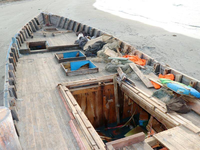 More 'ghost boats' washing up in Japan may be due to a North Korean campaign to boost fish stocks.