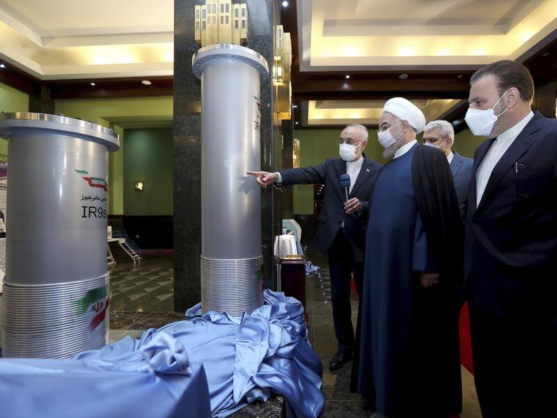 Iran says it is testing a new centrifuge that would allow it to enrich uranium at a faster pace.