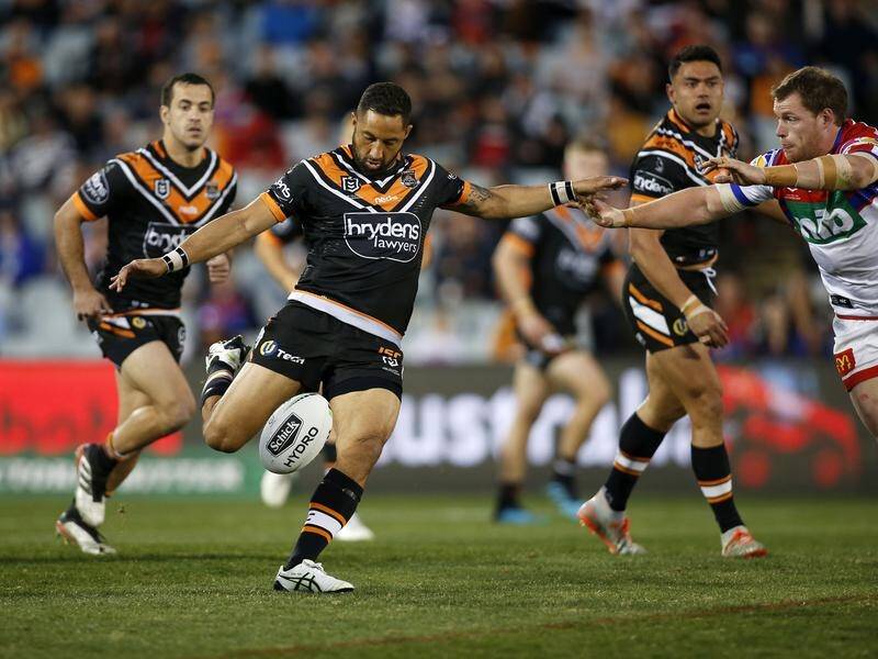 Club great Benji Marshall has signed on for another season with the Wests Tigers.