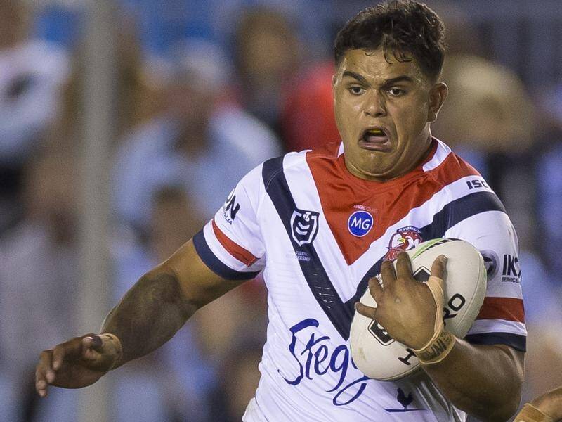 Latrell Mitchell and his Sydney Roosters side are facing up for their big NRL clash with the Storm.