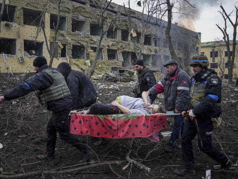 Russia's bombing of a hospital in the city of Mariupol took place despite an agreed ceasefire.