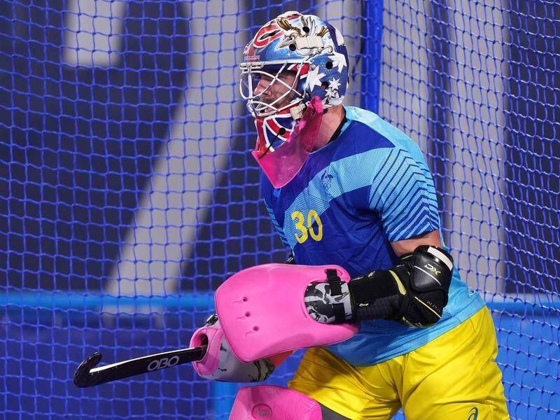 Australian goalkeeper Andrew Charter has been brilliant en route to the Olympic semi-finals.