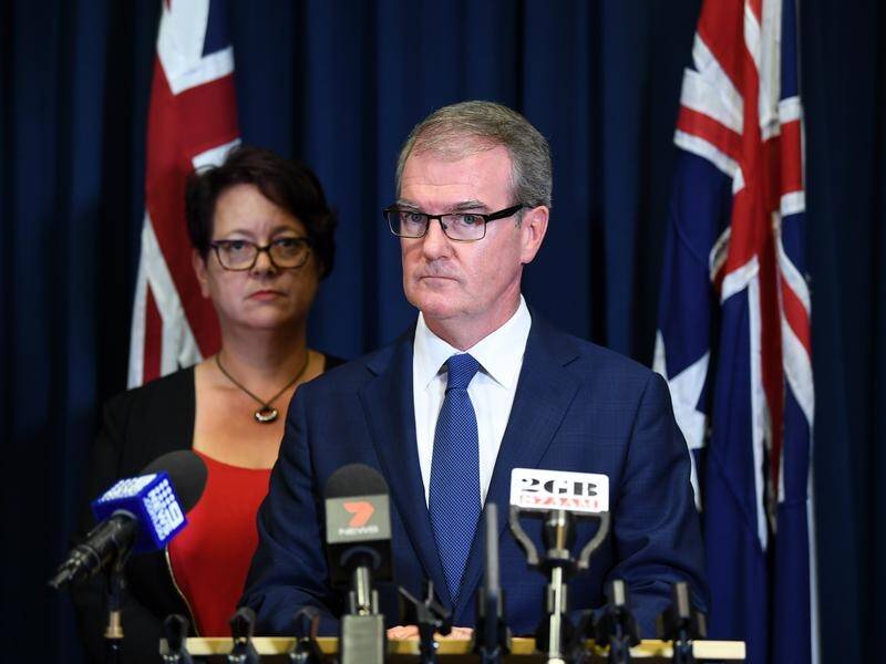 Michael Daley(R) has quit as NSW Labor leader until a leadership ballot after the federal poll.