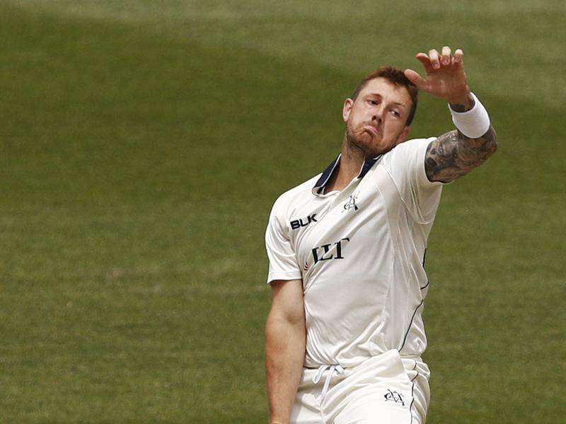 Victoria's James Pattinson claimed 3-24 in his first Shield game since the 2016-17 final.