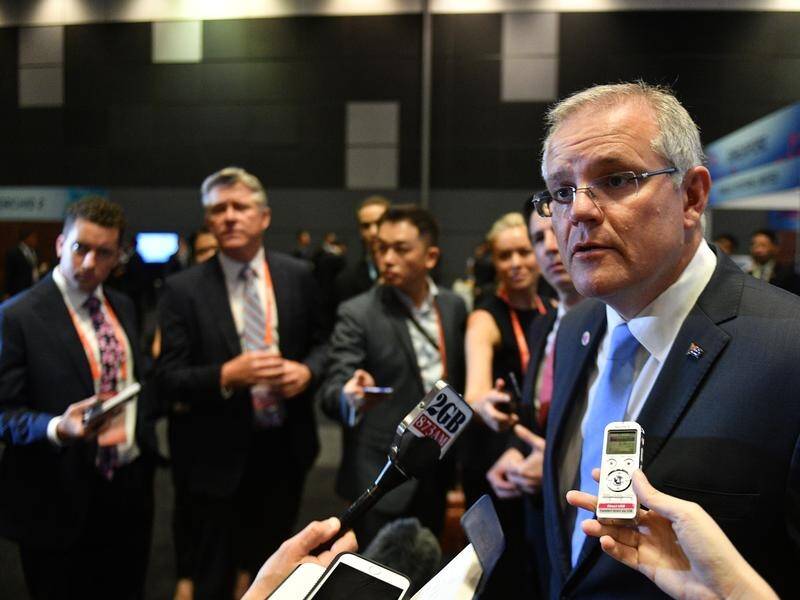 Australia doesn't have to choose between China and the US, says Scott Morrison.